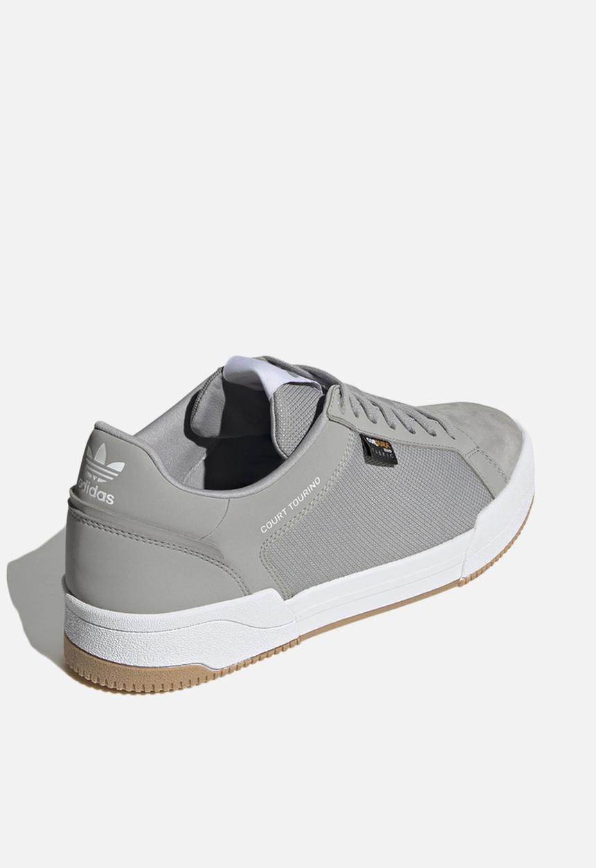adidas Originals - Court tourino - mgh solid grey/ch solid grey/ftwr white