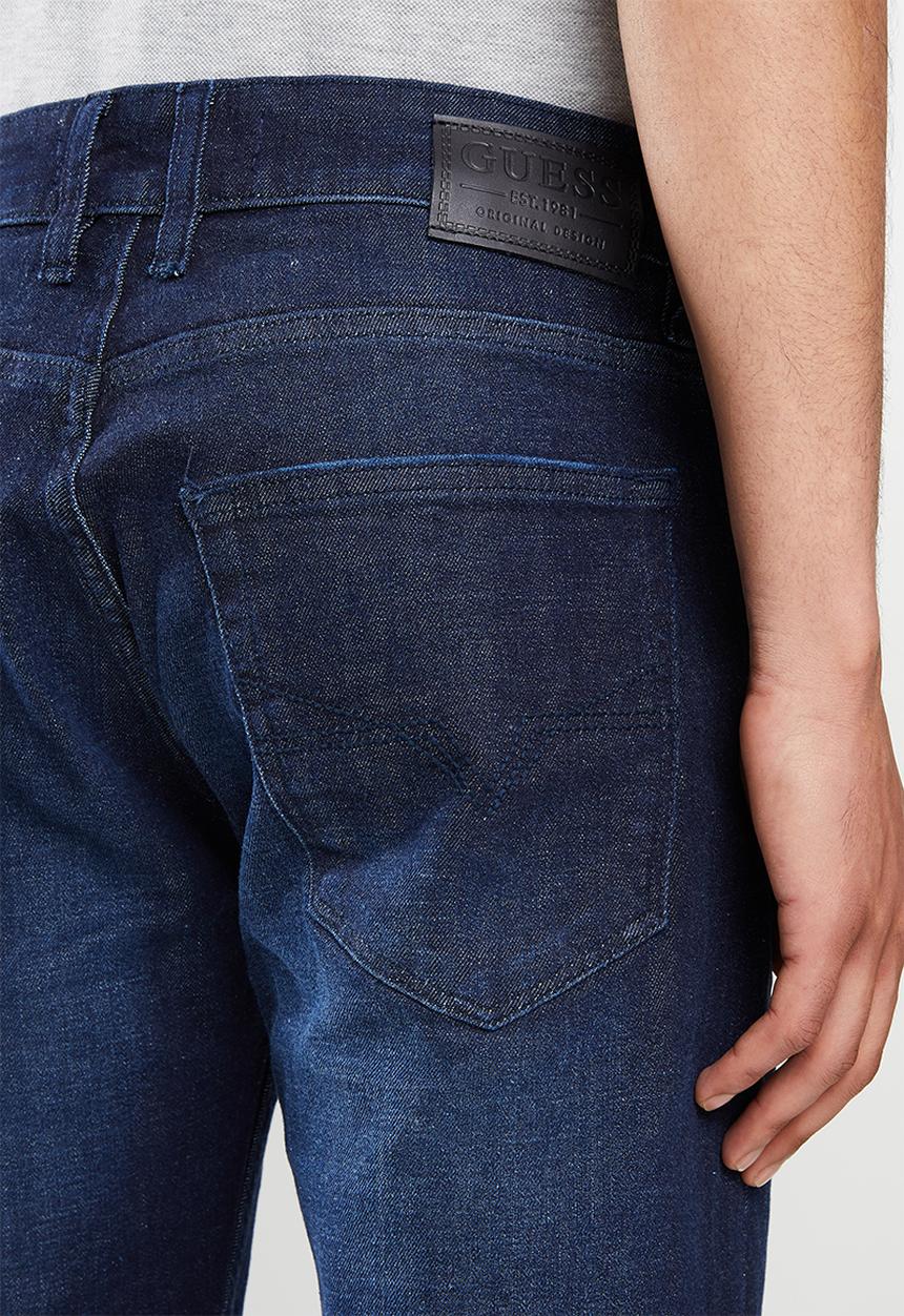 GUESS - Justin slim straight jeans - blue