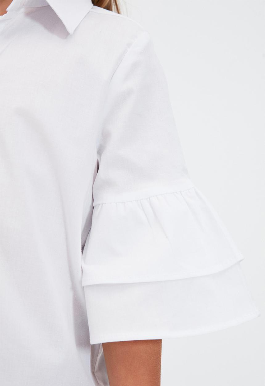 Trendyol - Button-down shirt - white