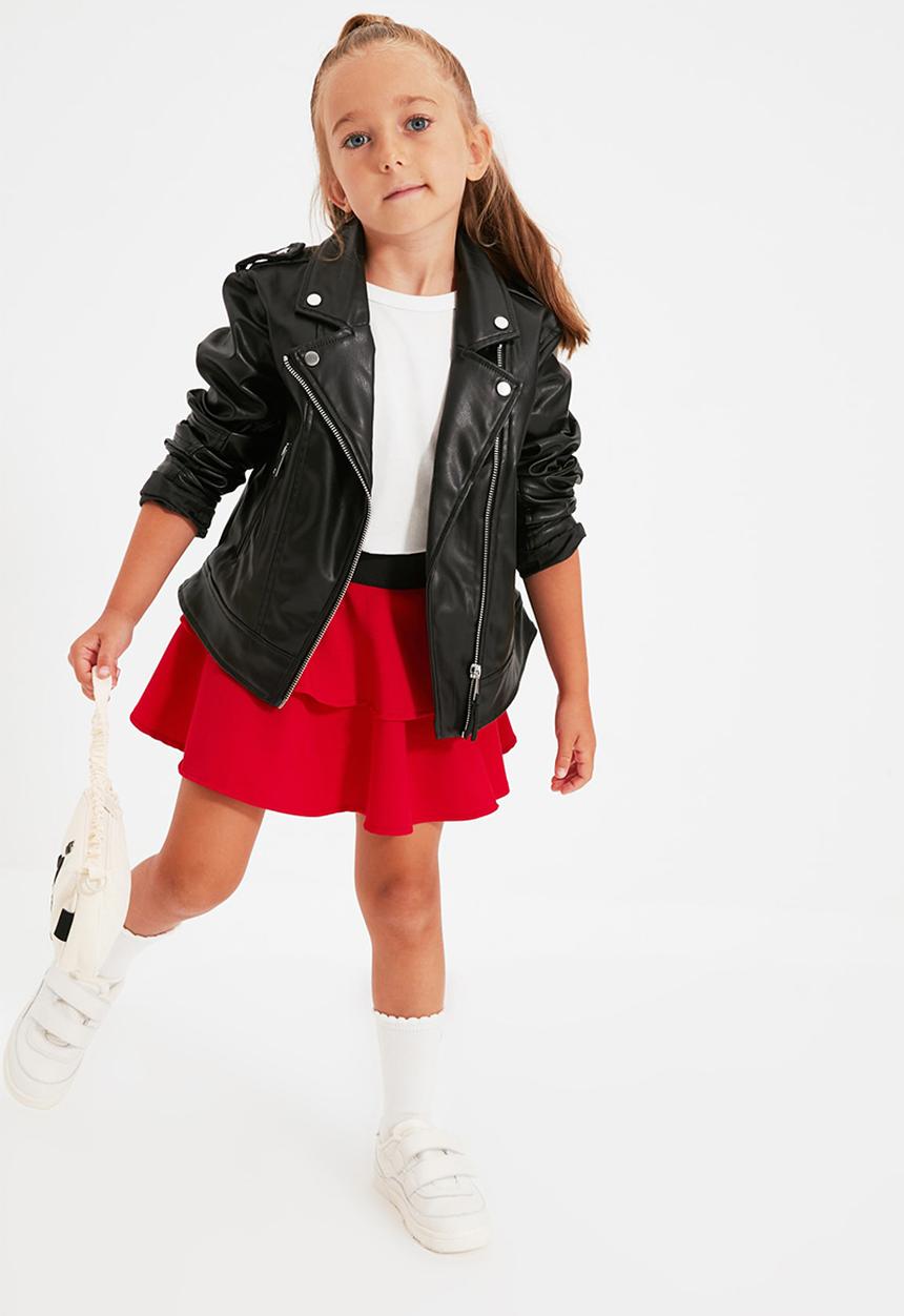Trendyol - Layered skirt - red