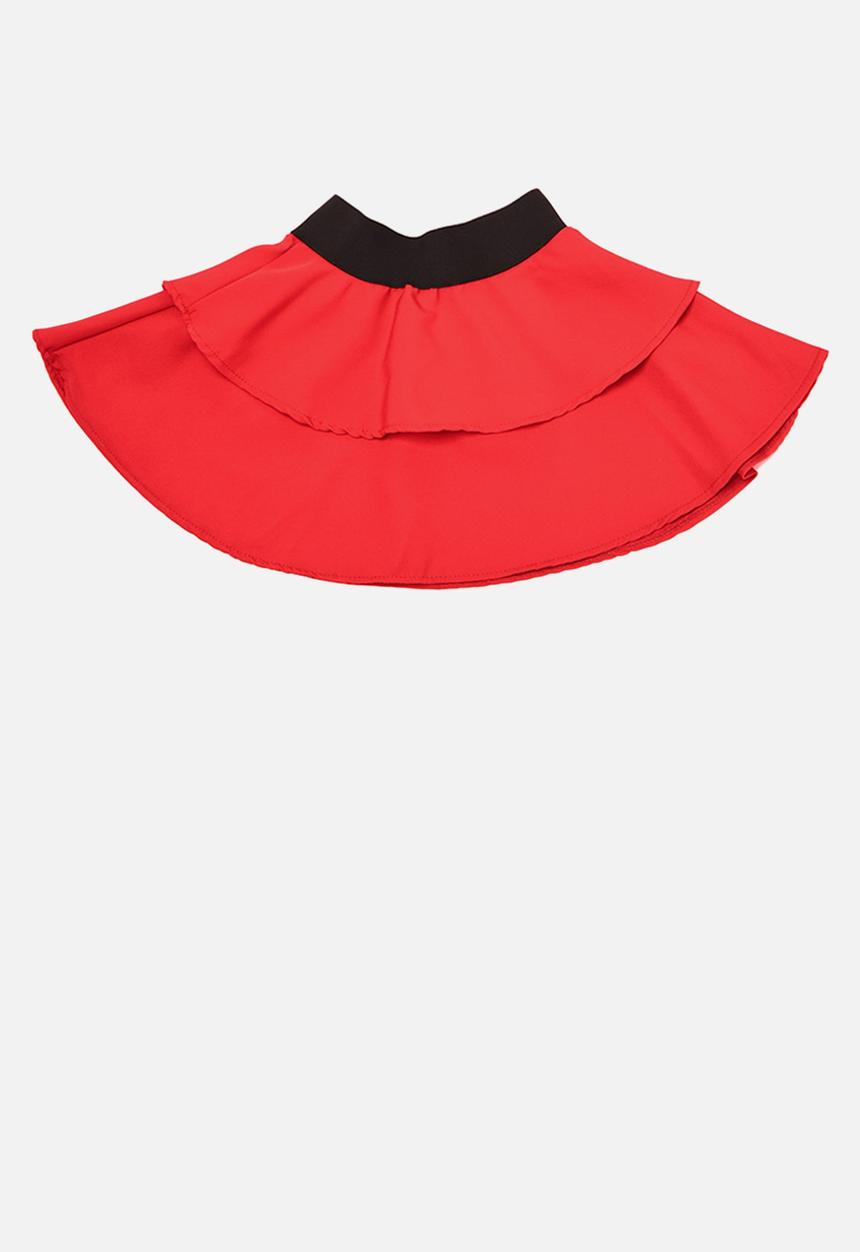 Trendyol - Layered skirt - red