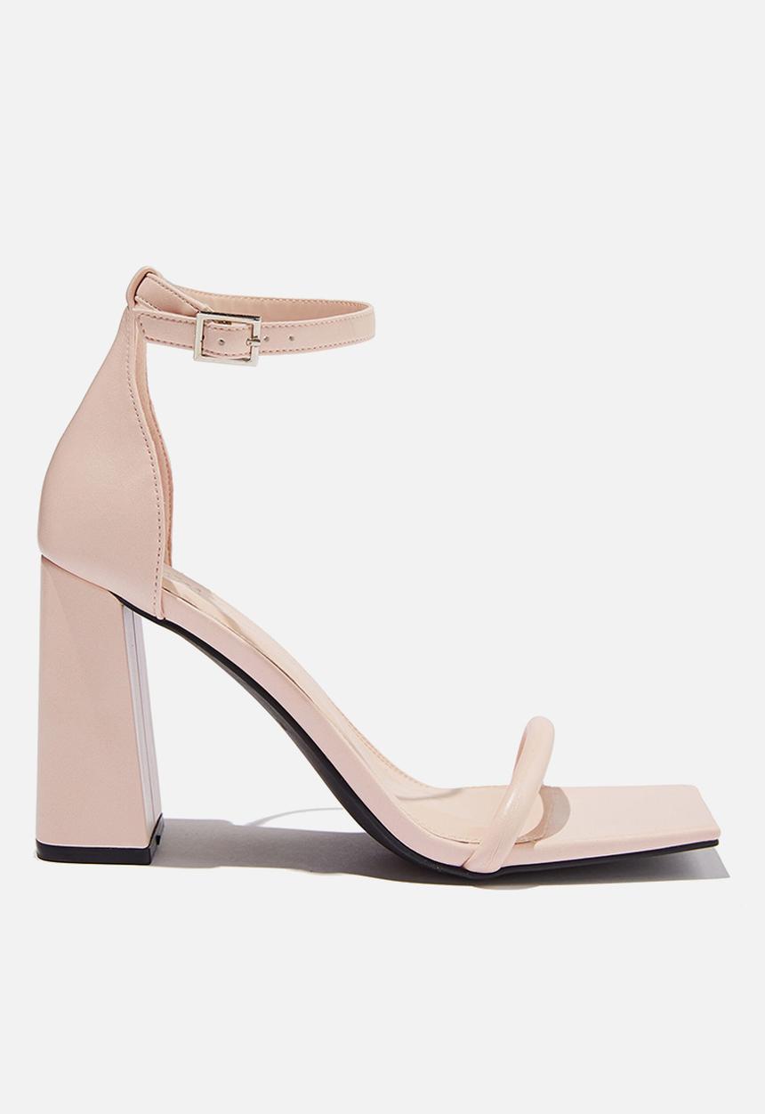 Cotton On - Quinn block heel - blush pu