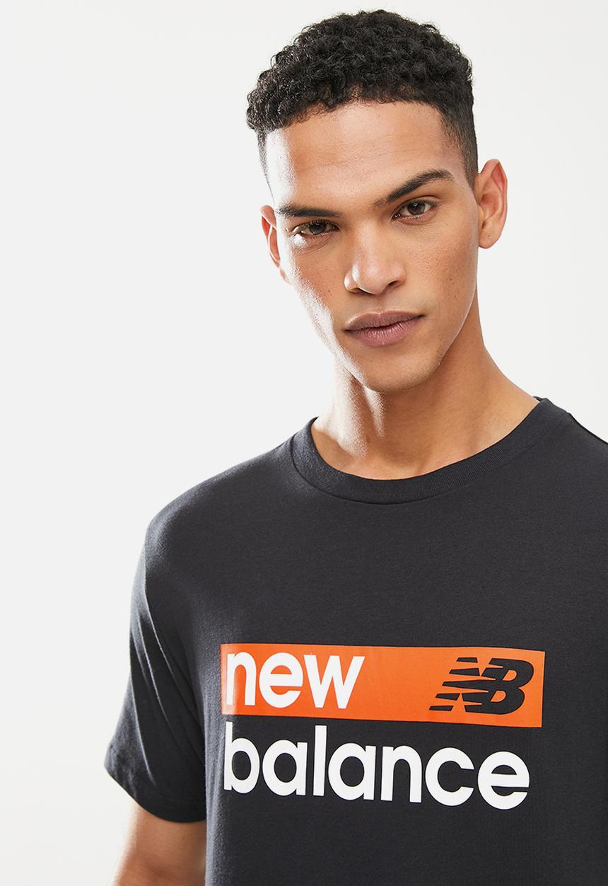 New Balance  - New Balance classic core tee - black 