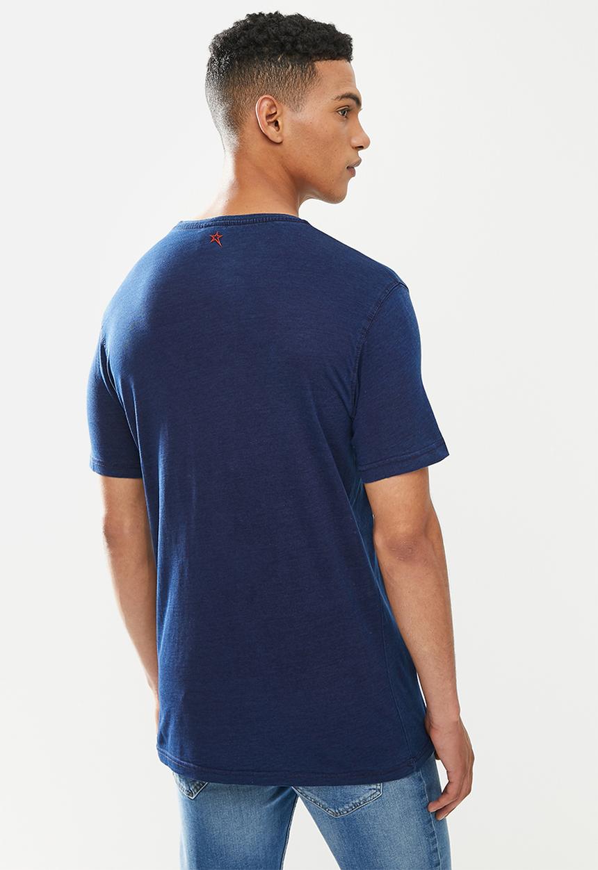 SOVIET - M matic short sleeve fashion tee  - navy
