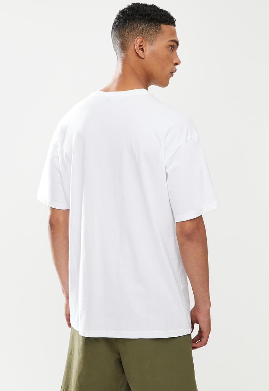 Jonathan D - Rico oversized fit t-shirt - white 