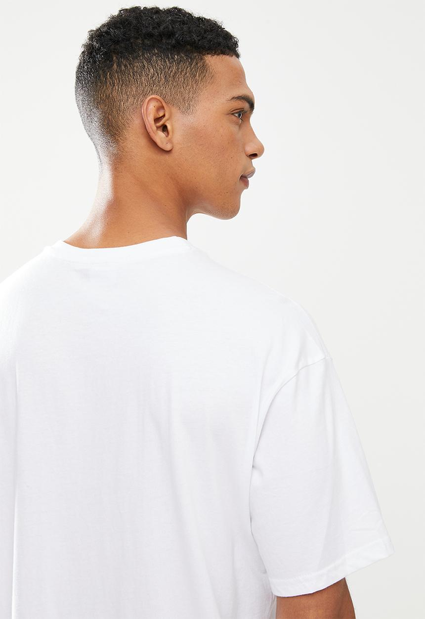 Jonathan D - Rico oversized fit t-shirt - white 