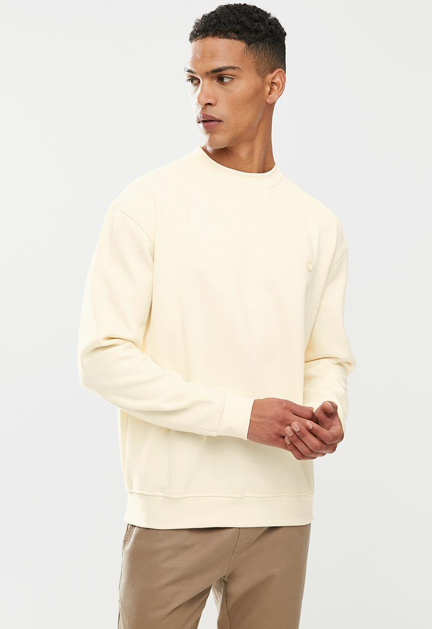Jonathan D - Isaac oversized fit sweater - cream