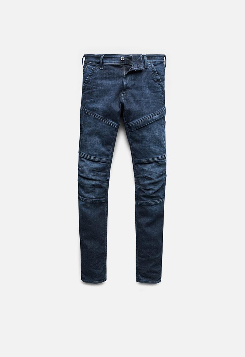 G-STAR - Rackam 3d skinny - worn in ultramarine