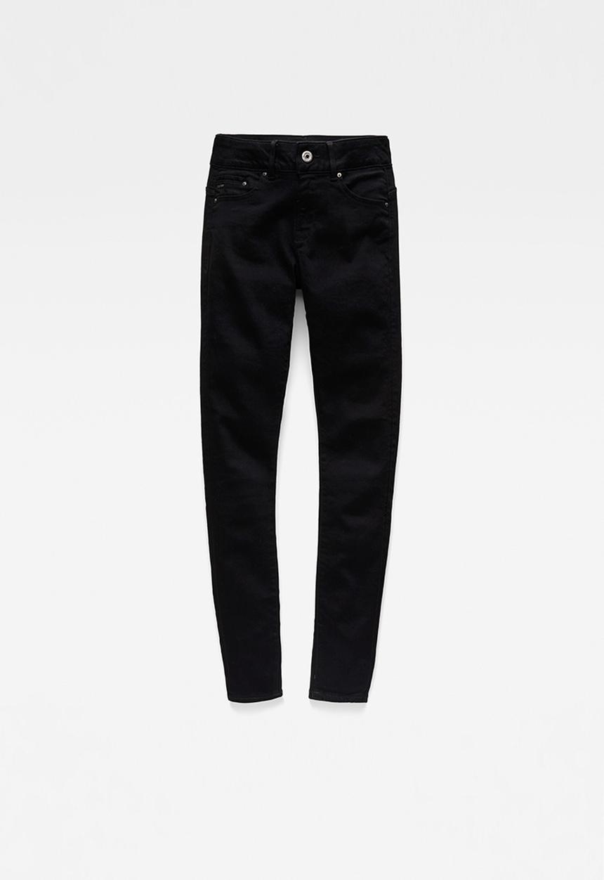 G-STAR - Midge cody mid skinny - pitch black