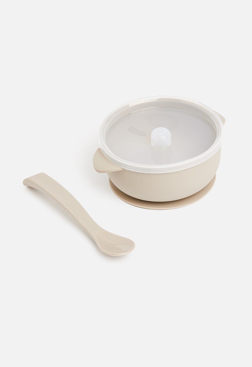 Maybe Baby Boutique - My first bowl with lid - ecru