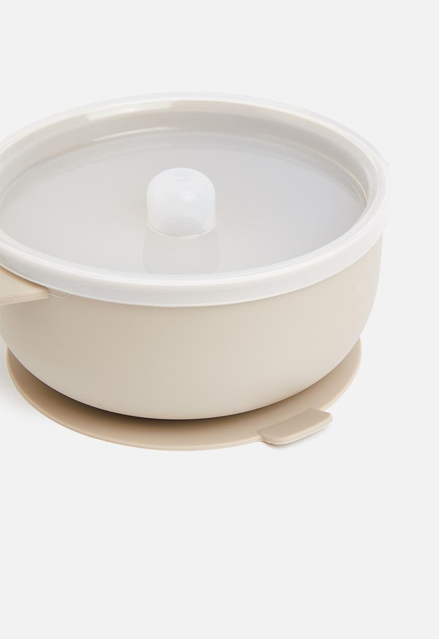 Maybe Baby Boutique - My first bowl with lid - ecru