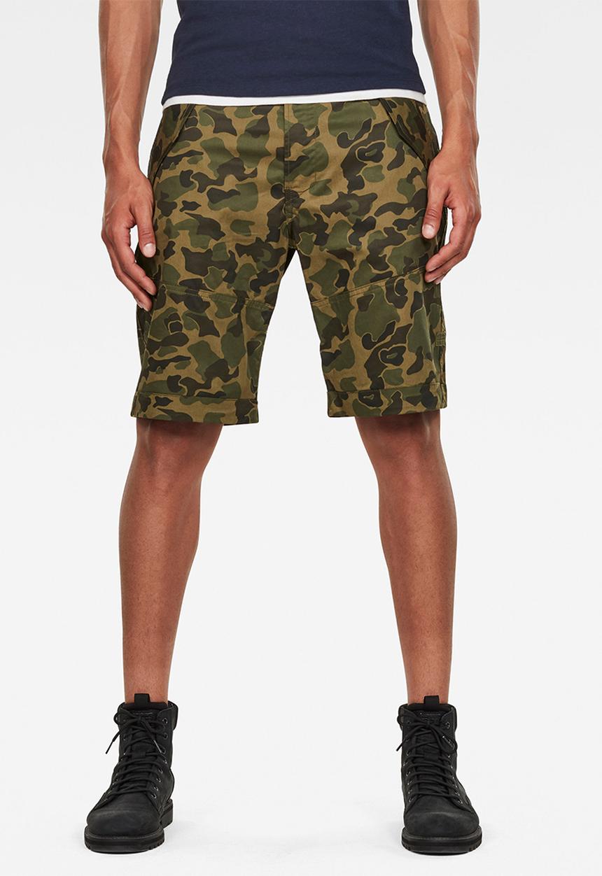 G-STAR - Rovic dc qane loose 1/2 shorts - sage