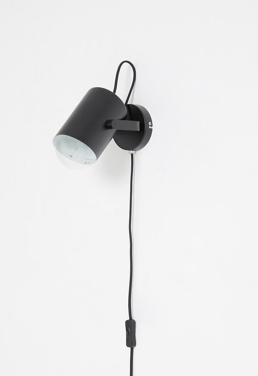 Present Time - Wall lamp snazzy - black 