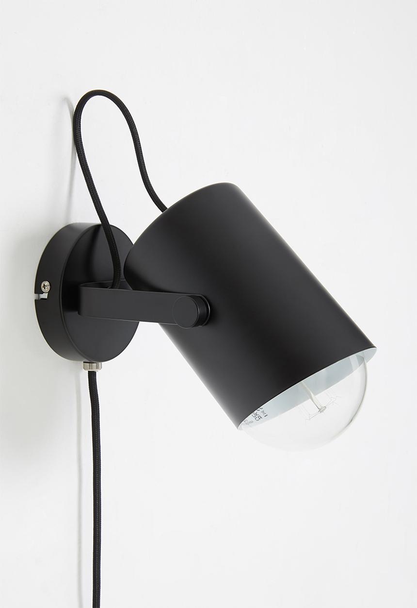 Present Time - Wall lamp snazzy - black 