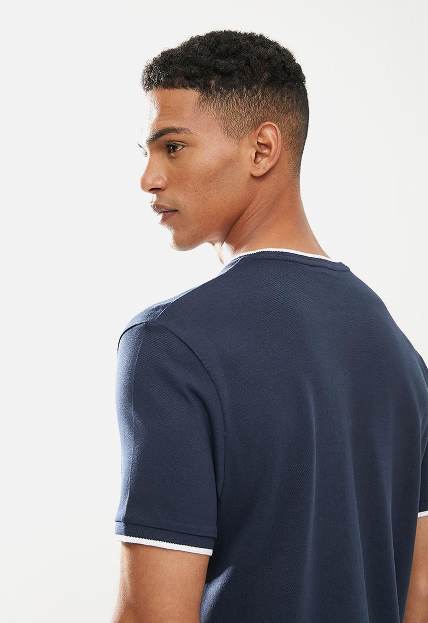 Ben Sherman - Pique crew - navy