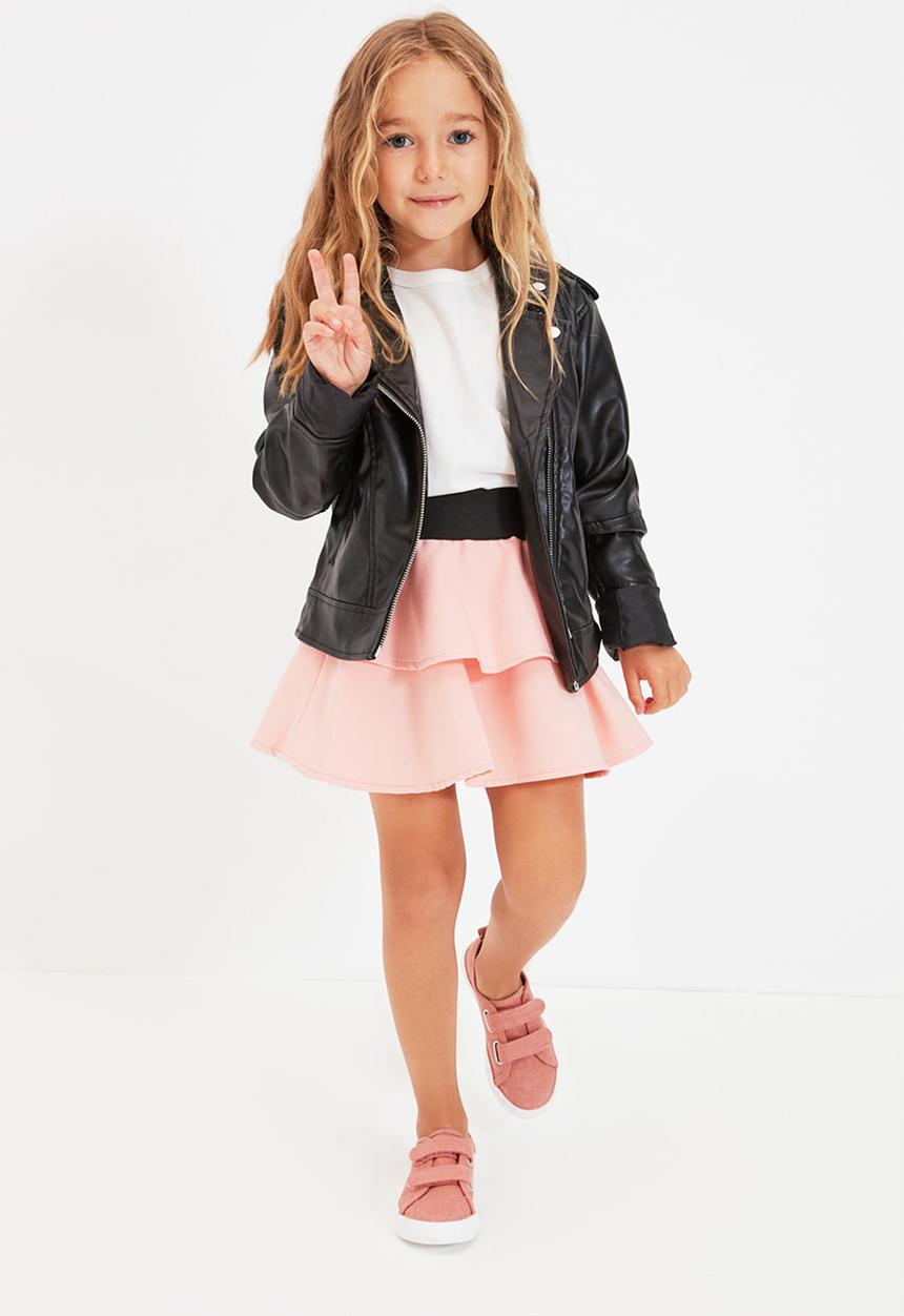 Trendyol - Layered skirt - pink