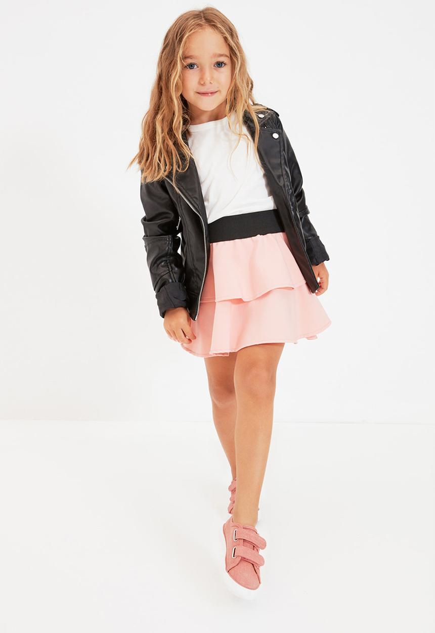 Trendyol - Layered skirt - pink