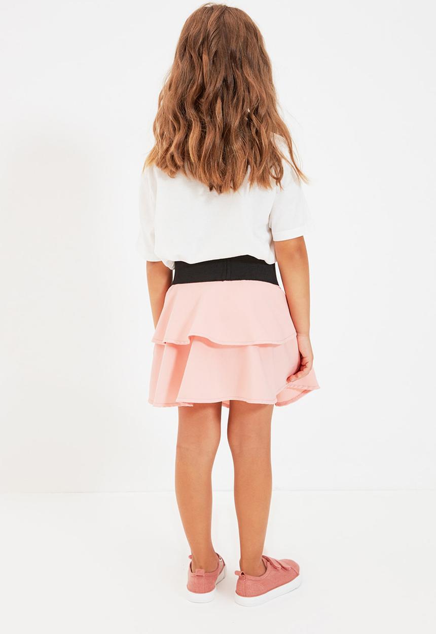 Trendyol - Layered skirt - pink