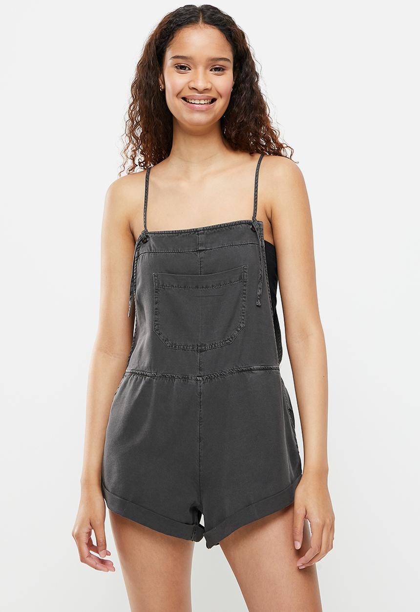 Billabong  - Wild pursuit playsuit - off black
