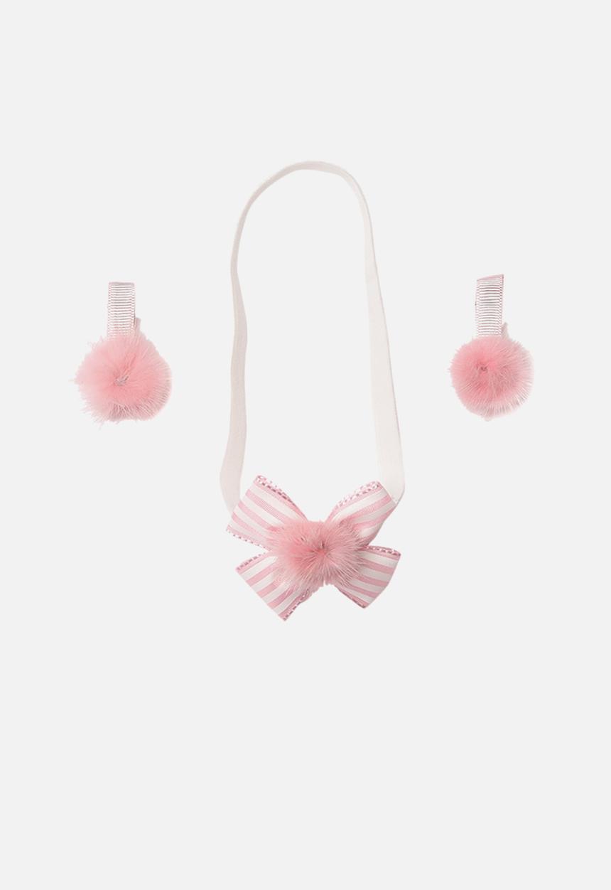 Trendyol - Bow headband & clips - pink