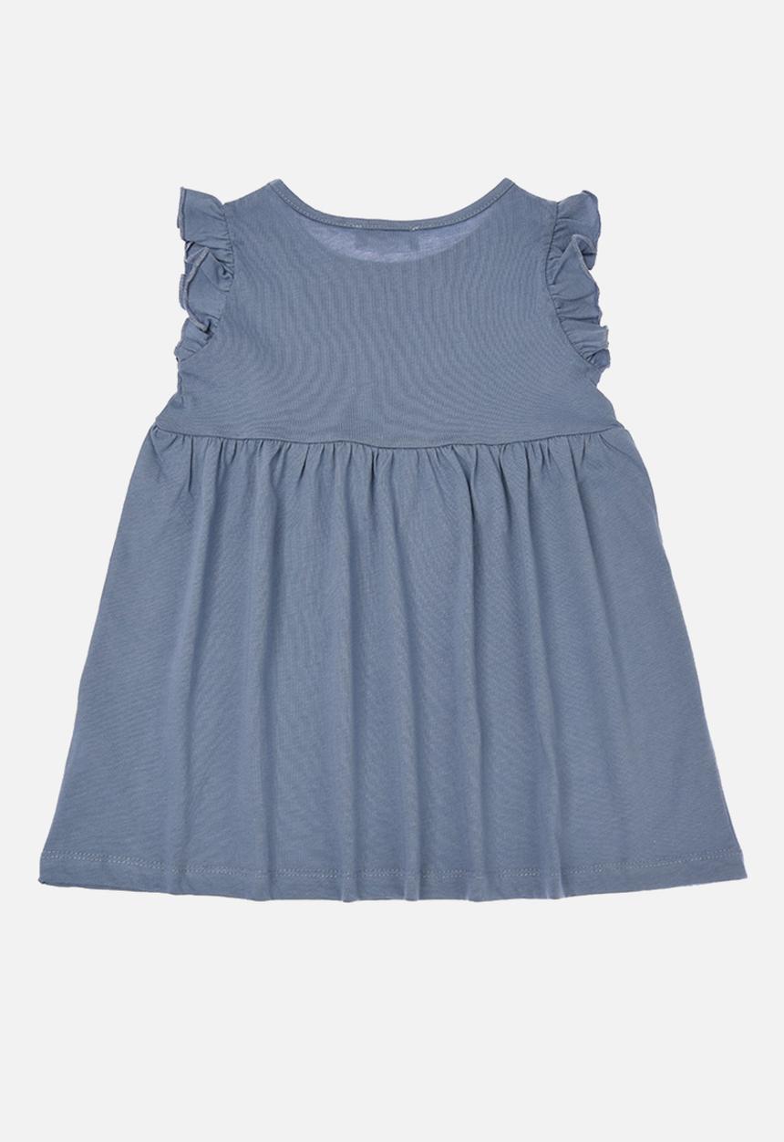 Trendyol - Sleeveless frill dress - indigo