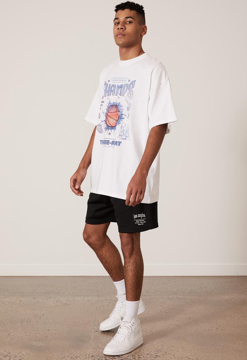Factorie - Basketball short - black