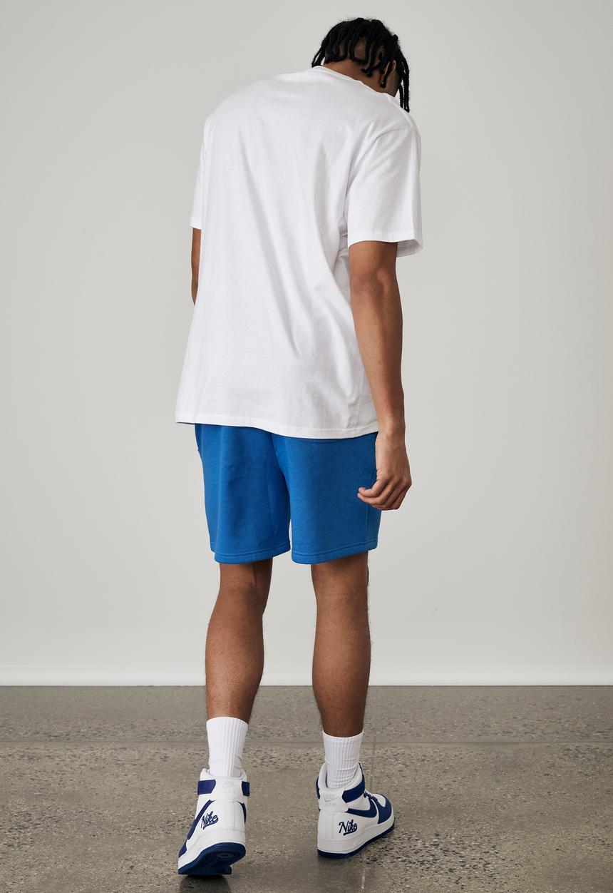 Factorie - Graphic track short - cobalt