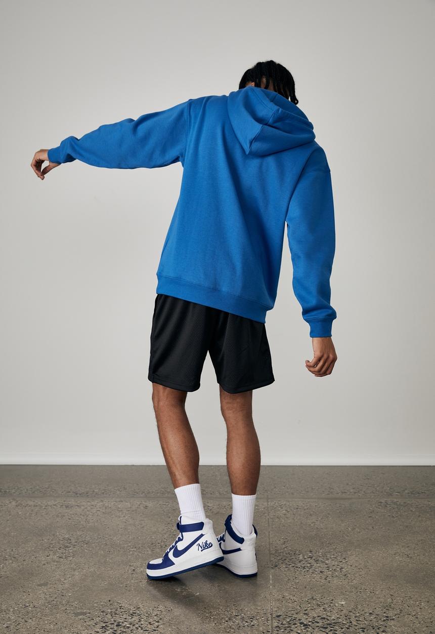 Factorie - Oversized graphic hoodie - cobalt