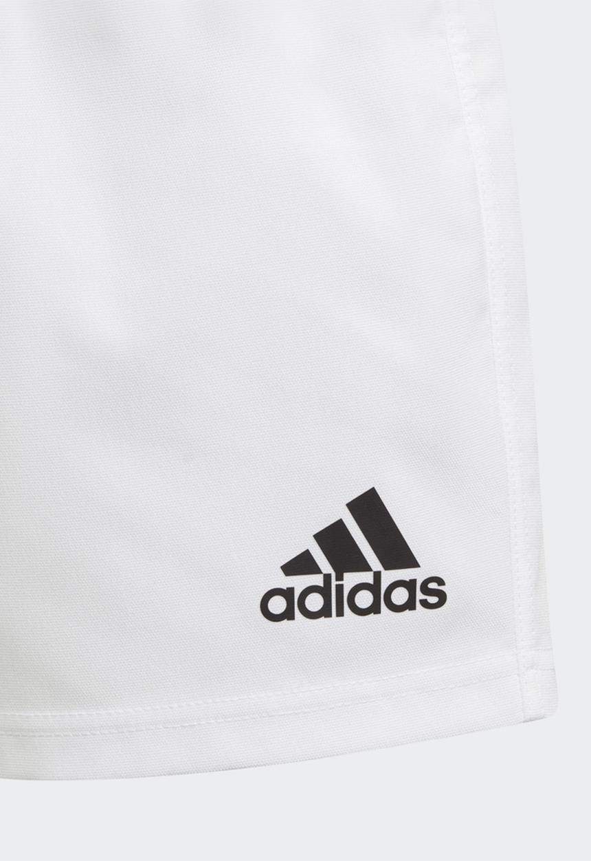 adidas Originals - 3 stripe shorts - white/black