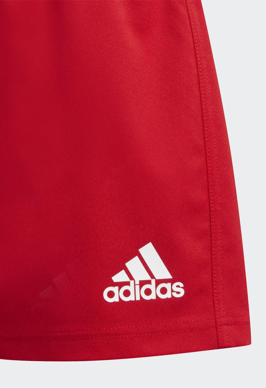 adidas Originals - 3 stripe shorts - scarlet/white