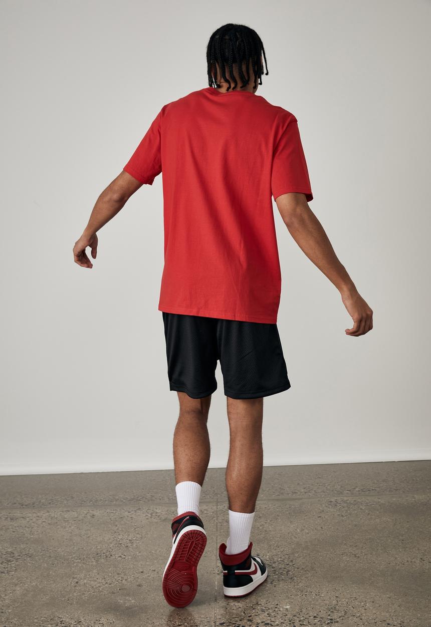 Factorie - Regular nasa T-shirt - red