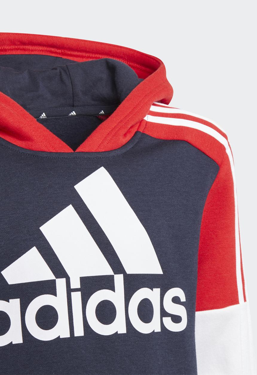 adidas Originals - Fl cb hooded sweat top - legink/vivid red/white