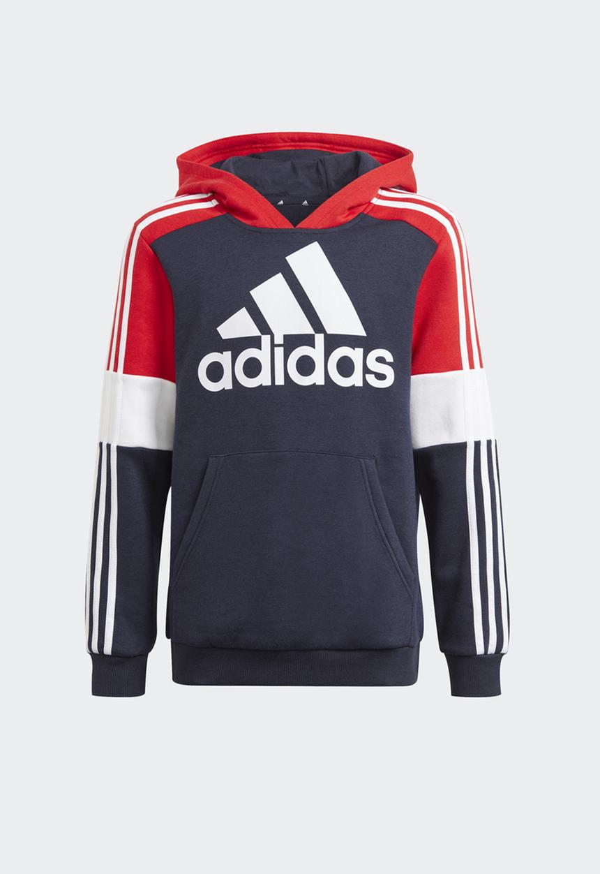 adidas Originals - Fl cb hooded sweat top - legink/vivid red/white