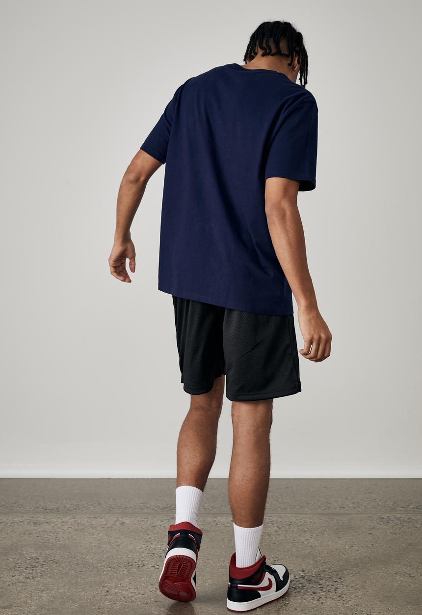 Factorie - Regular nasa T-shirt - navy