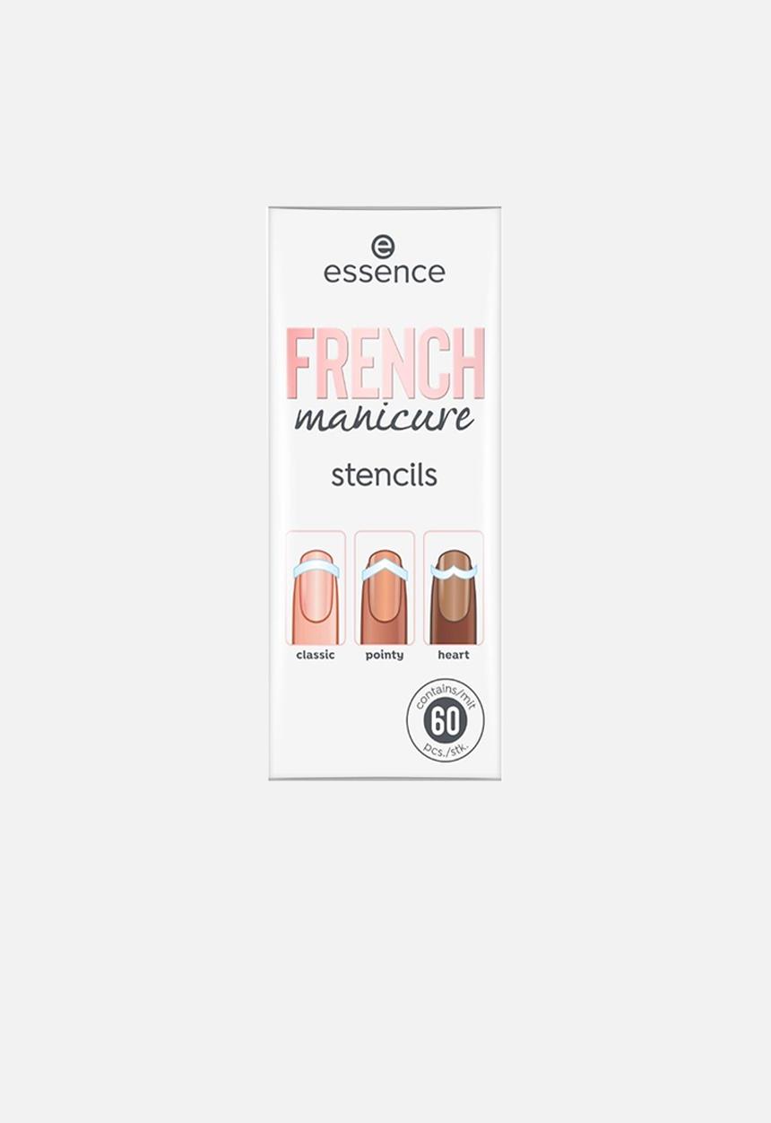 essence - FRENCH manicure stencils - Walk The Line