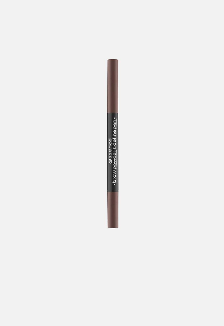 essence - Brow Powder & Define Pen - Warm Dark Brown