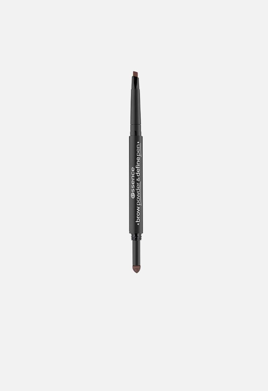 essence - Brow Powder & Define Pen - Warm Dark Brown