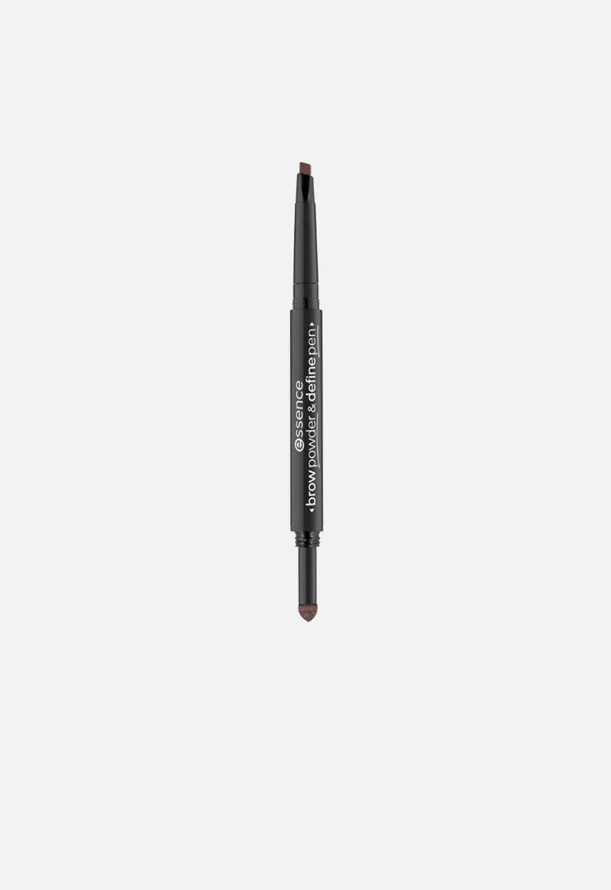 essence - Brow Powder & Define Pen - Cool Dark Brown