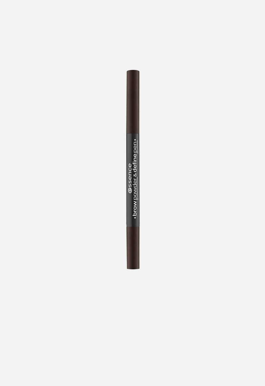 essence - Brow Powder & Define Pen - Deep Brown