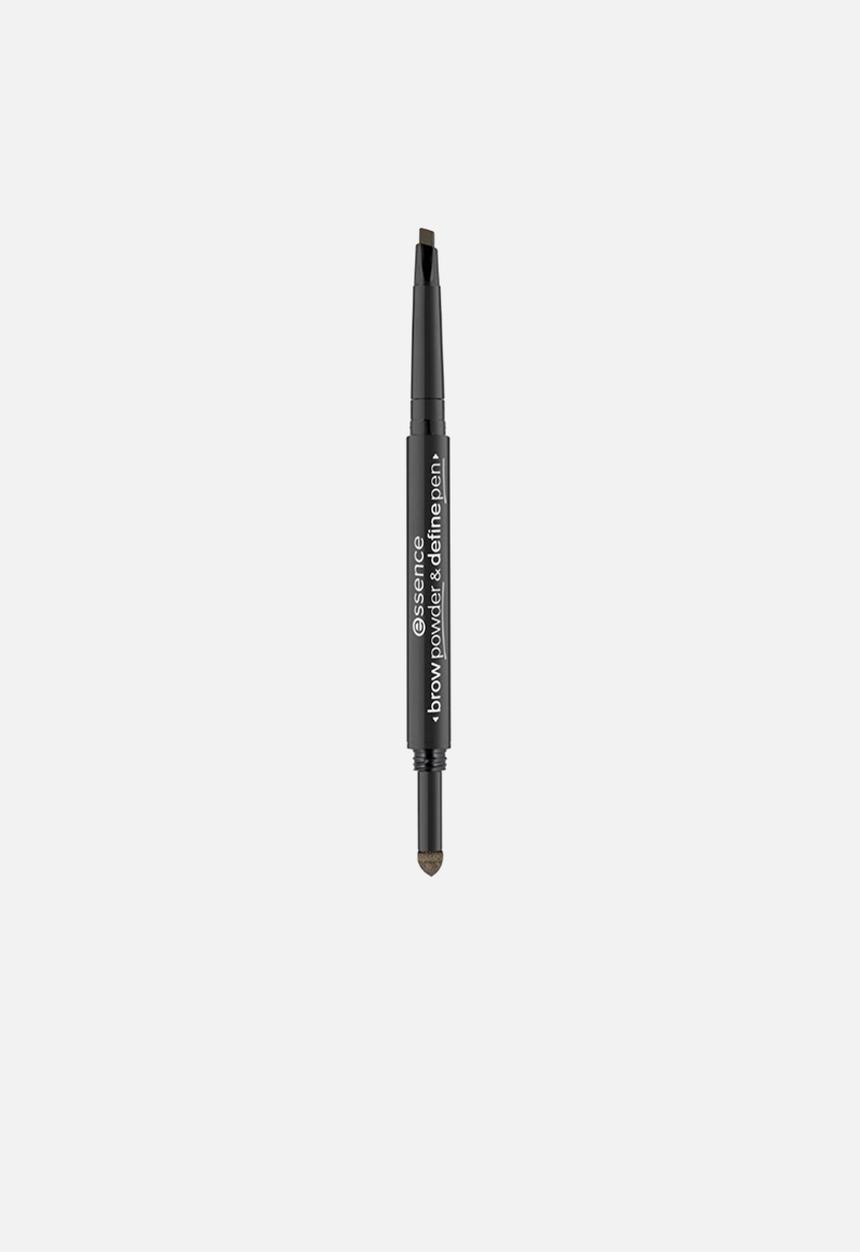 essence - Brow Powder & Define Pen - Deep Brown