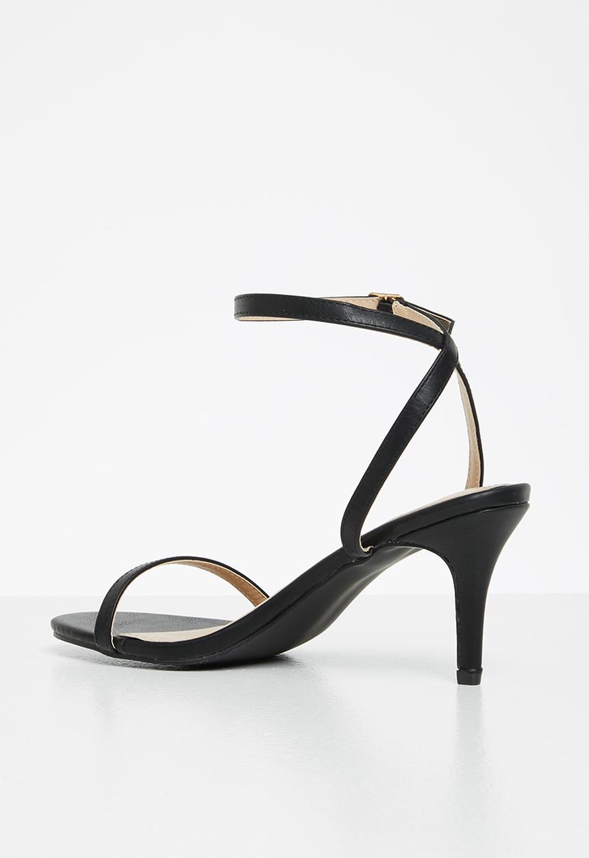 Superbalist - Janine open stiletto - black