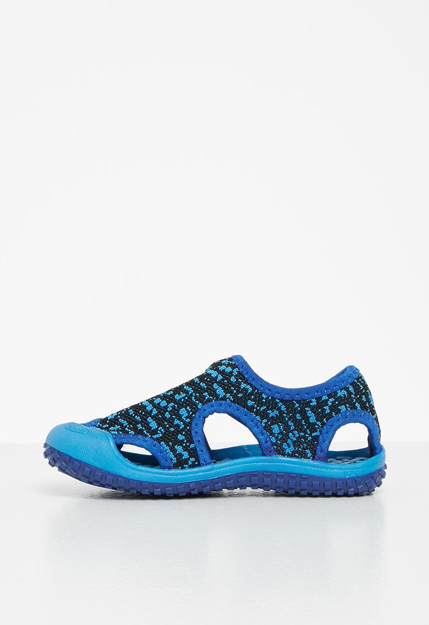 Pop Candy - Boys caged sandals - dark blue