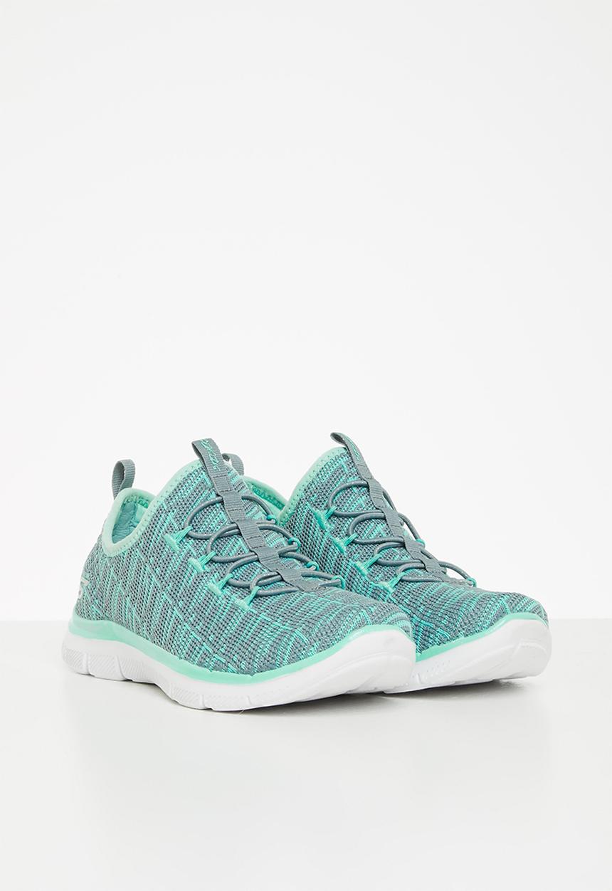 Skechers - Skech appeal 2.0-insights - gray aqua