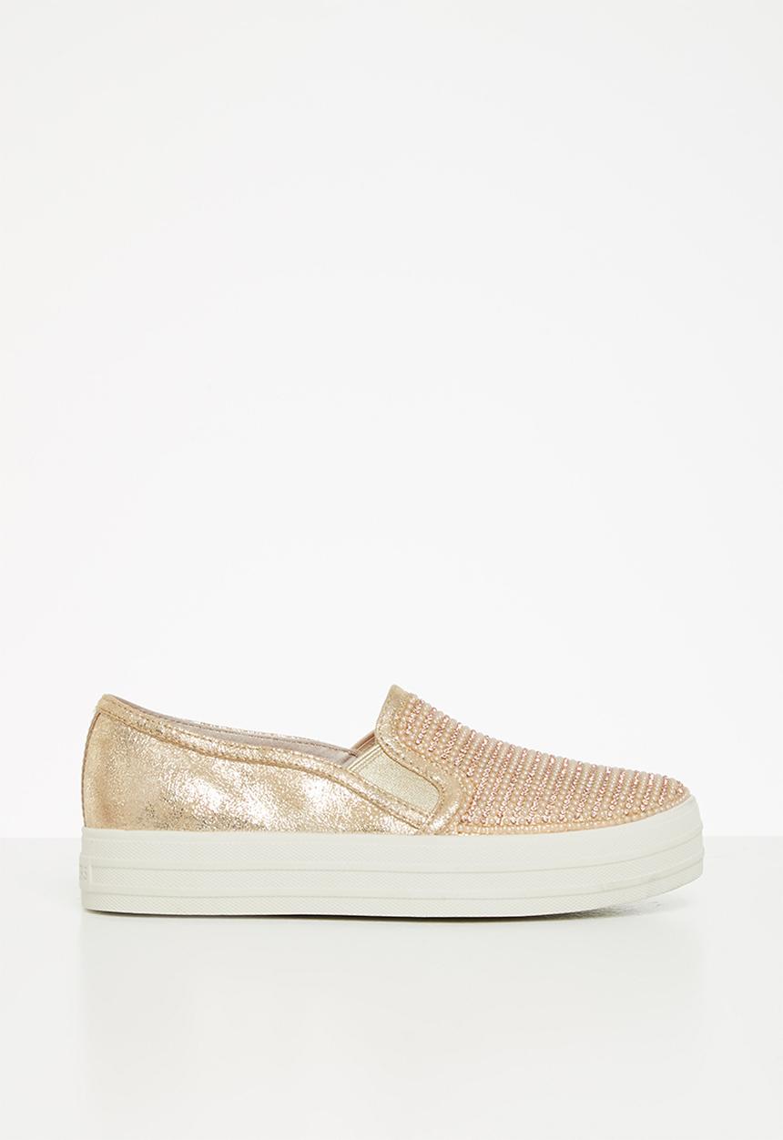 Skechers - Double up shiny dancer - rose gold