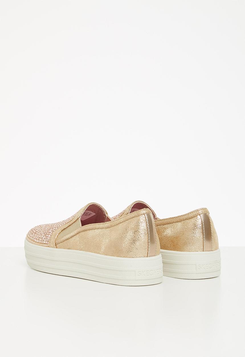 Skechers - Double up shiny dancer - rose gold