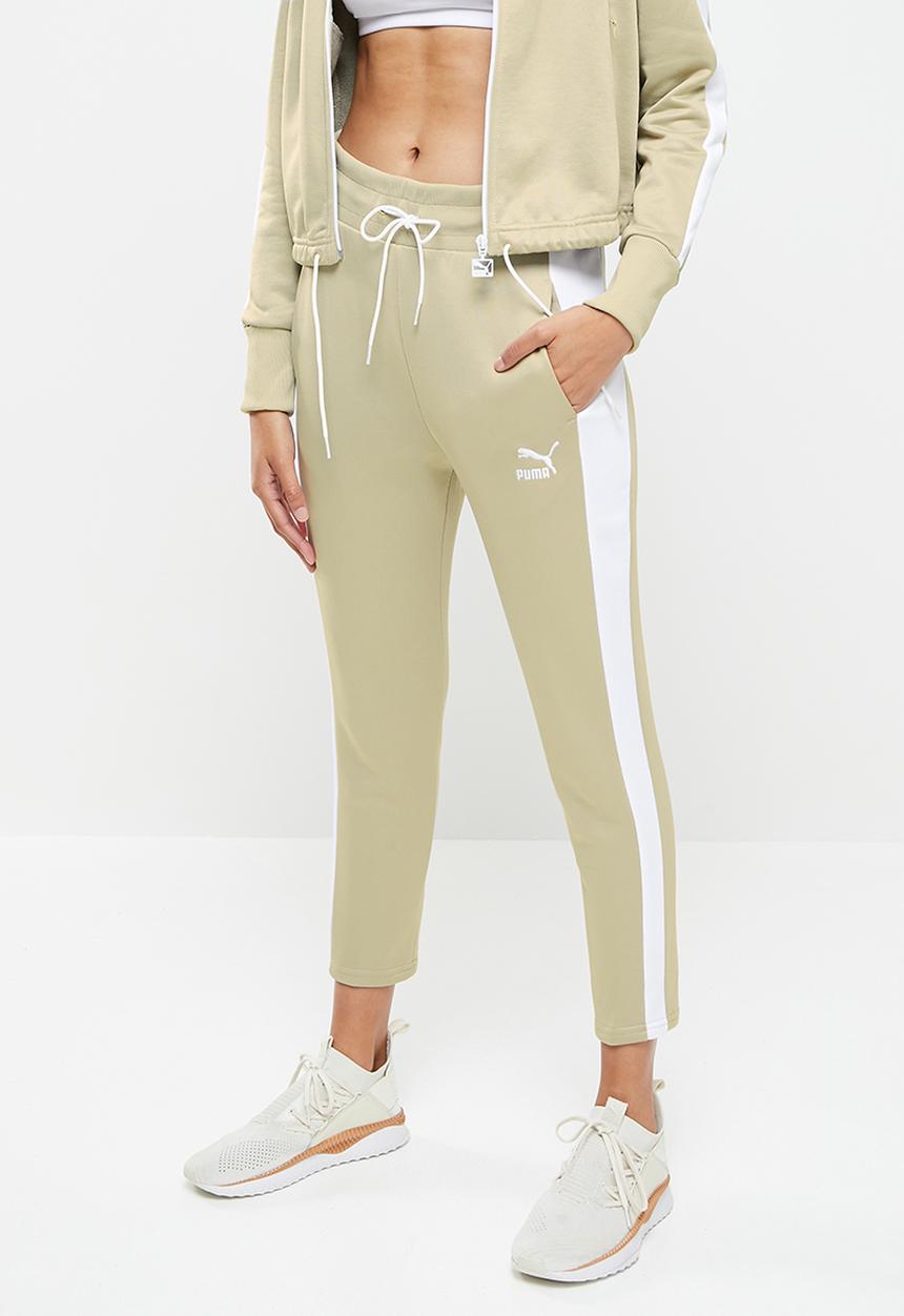 PUMA - Iconic t7 cigarette pants - green