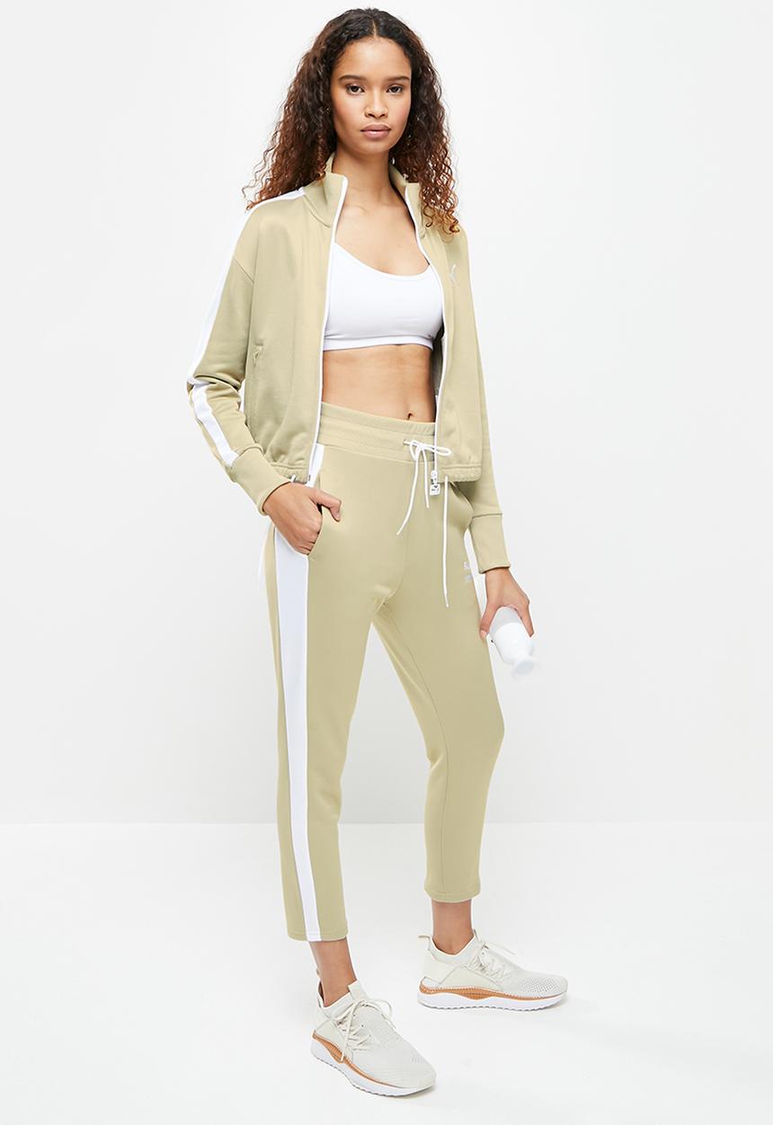 PUMA - Iconic t7 cigarette pants - green