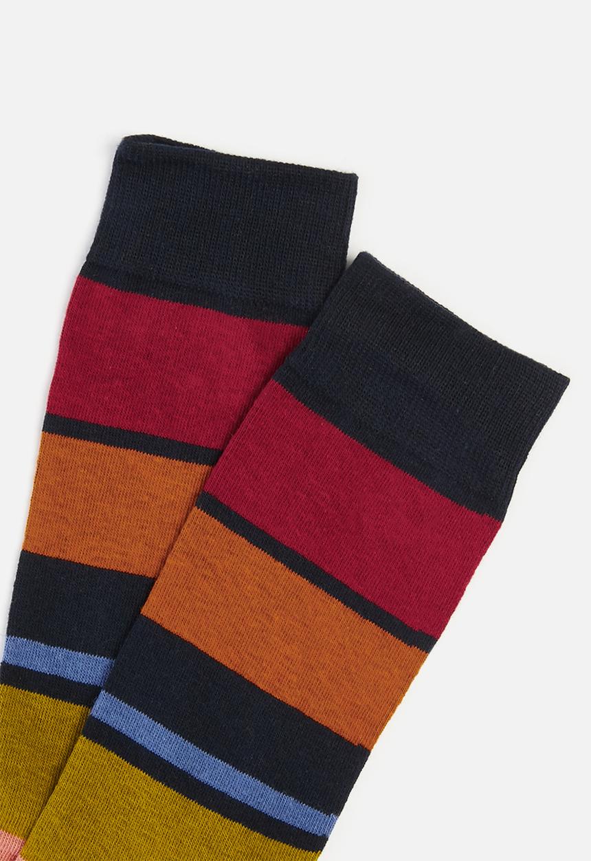 Jonathan D - Branded single pair socks - multi 