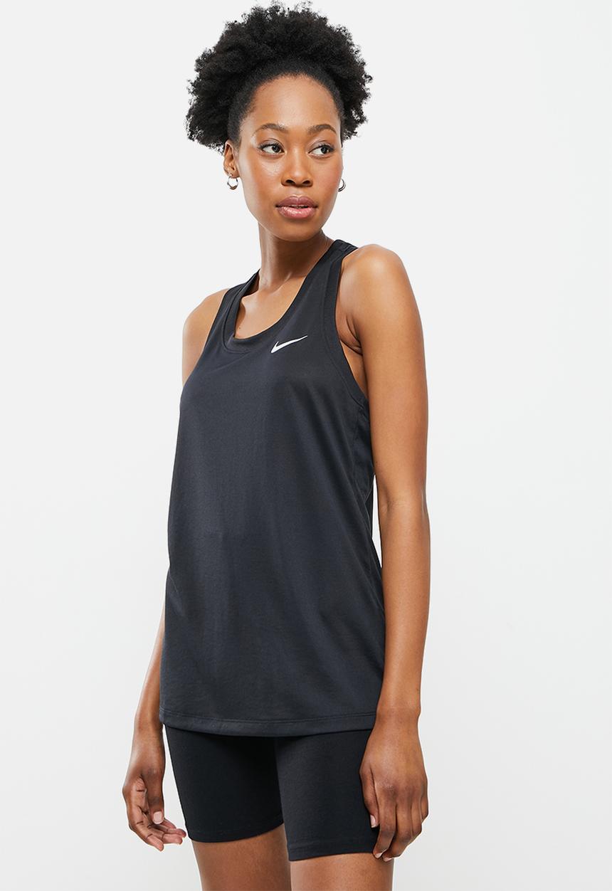 Nike - W nk df leg raceback tanks - black