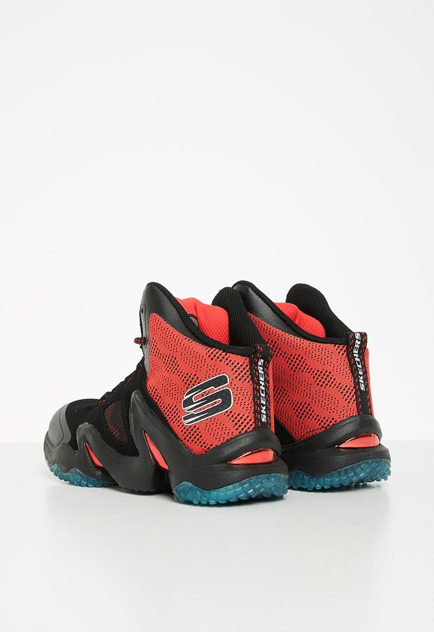 Skechers - Rapid train - black red